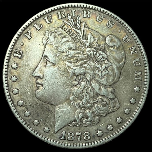 1878 Silver Morgan Dollar CLOSELY UNCIRCULATED