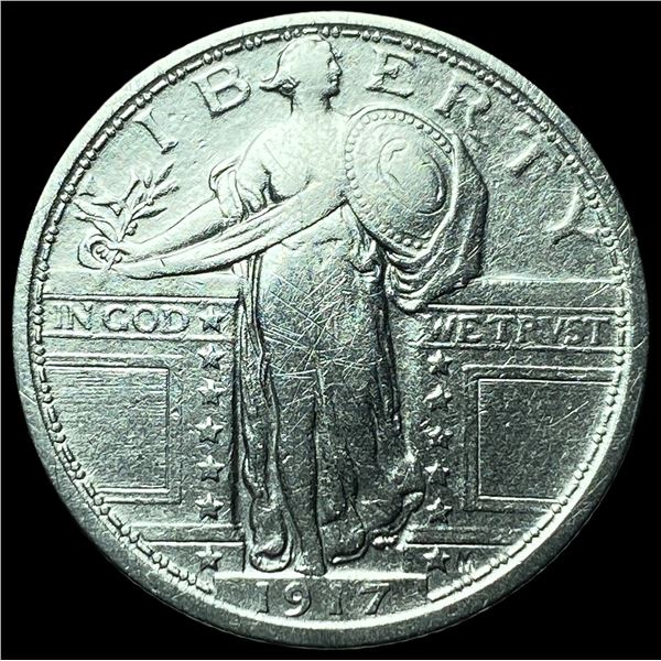 1917 Standing Liberty Quarter CHOICE AU