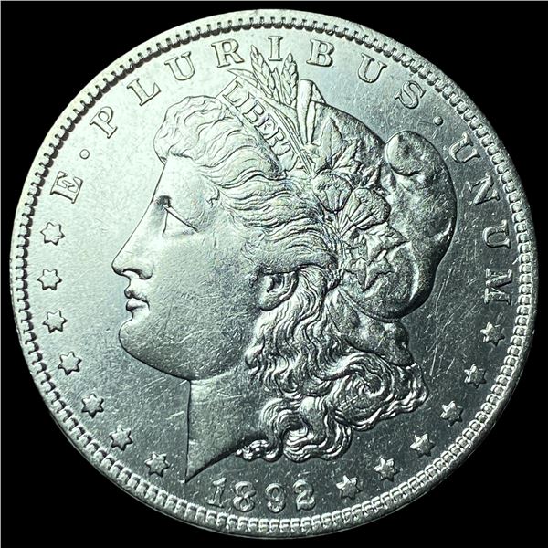 1892-S Silver Morgan Dollar CHOICE AU