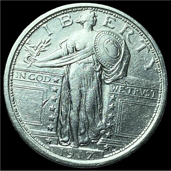 1917 Type 1 Standing Liberty Quarter UNCIRCULATED