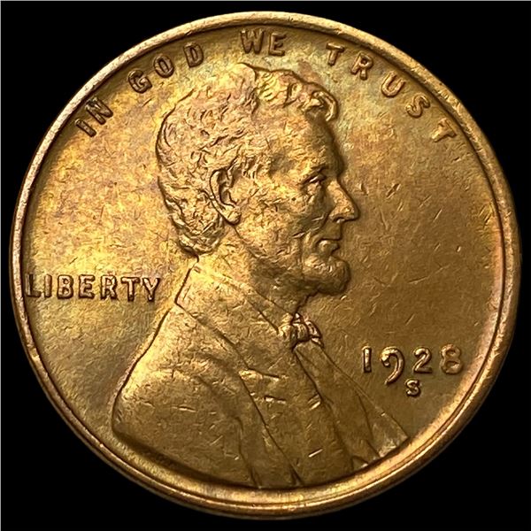 1928-S Lincoln Wheat Cent UNCIRCULATED
