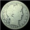 Image 1 : 1897 Barber Half Dollar NICELY CIRCULATED