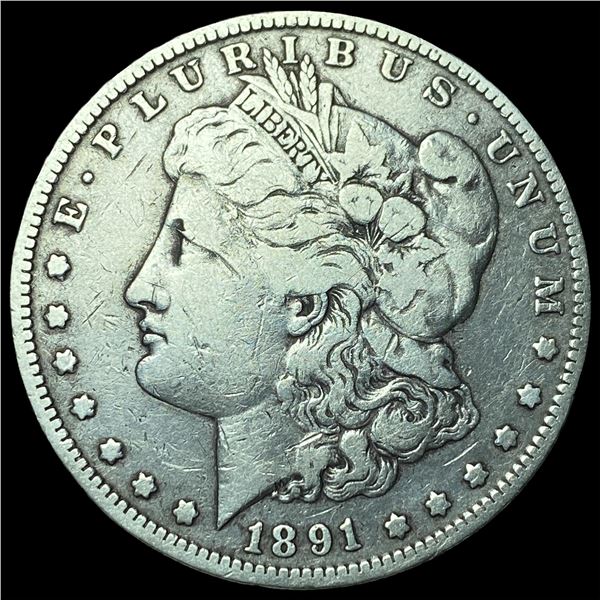 1891-O Silver Morgan Dollar NEARLY UNCIRCULATED
