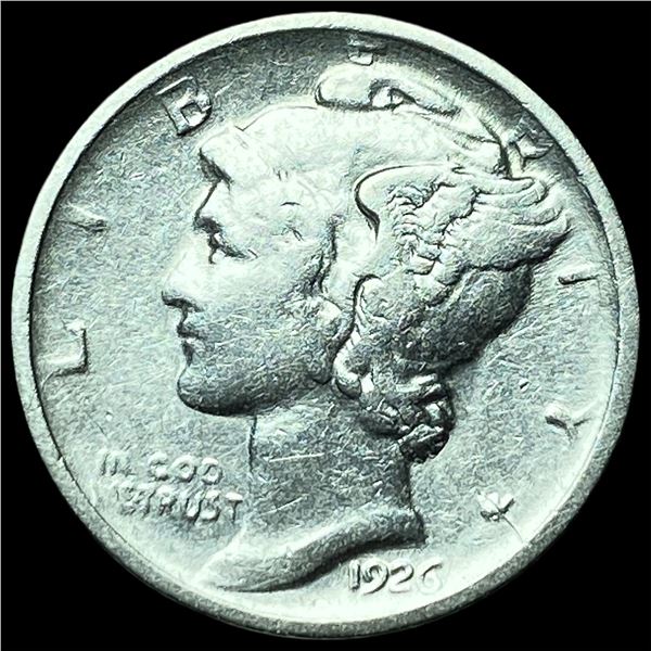 1926 Mercury Dime NEARLY UNCIRCULATED