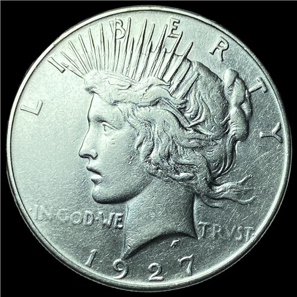 1927-S Silver Peace Dollar CLOSELY UNCIRCULATED