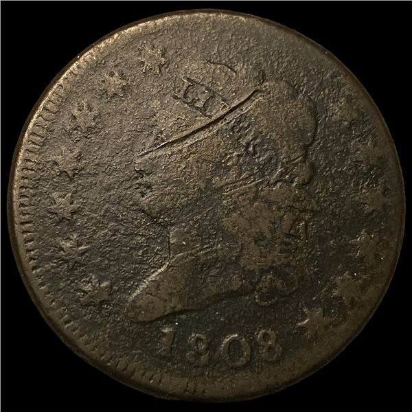 1808 Classic Head Large Cent LIGHTLY CIRCULATED