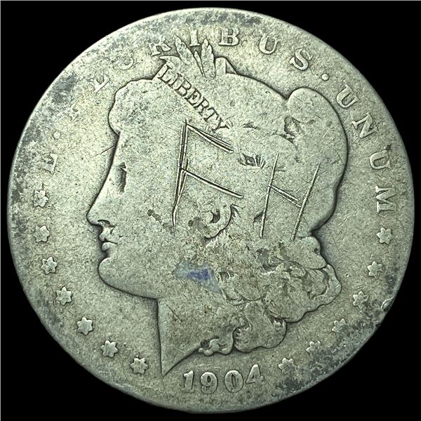 1904-S Morgan Silver Dollar LIGHTLY CIRCULATED