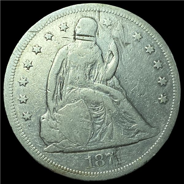 1877 Seated Liberty Silver Dollar HIGH GRADE