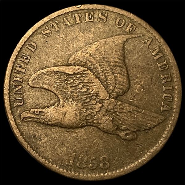 1858 Flying Eagle Cent UNCIRCULATED