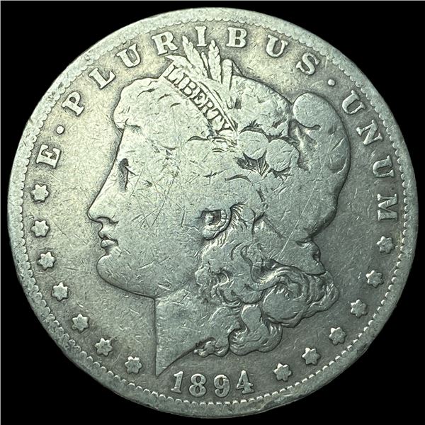 1894-S Silver Morgan Dollar LIGHTLY CIRCULATED