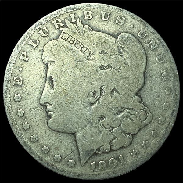 1901-S Morgan Silver Dollar LIGHTLY CIRCULATED