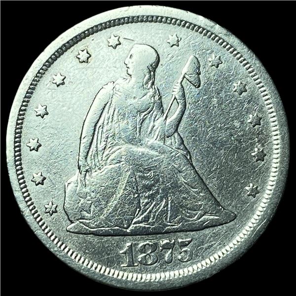 1875 Seated Liberty 20 Cents CLOSELY UNCIRCULATED
