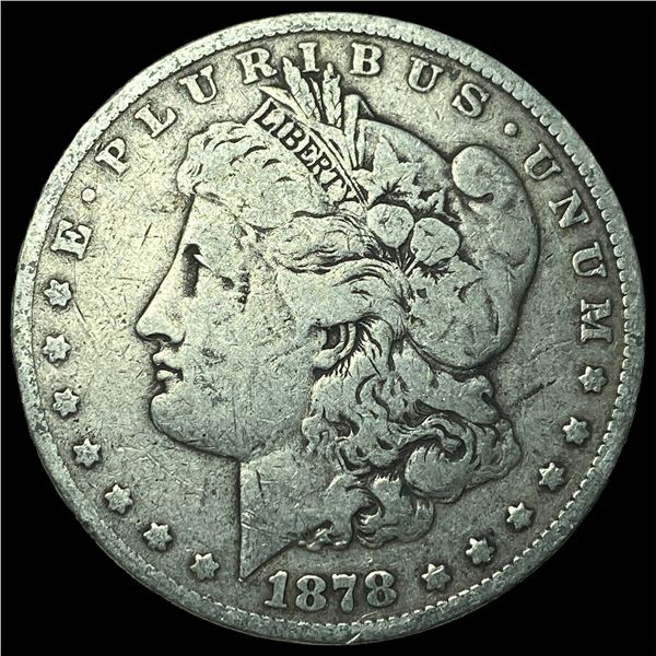 1878 Silver Morgan Dollar LIGHTLY CIRCULATED