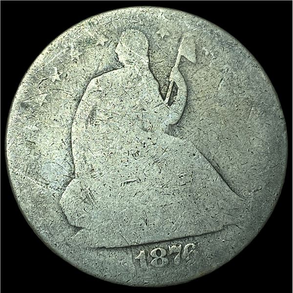 1876 Seated Liberty Half Dollar NICELY CIRCULATED