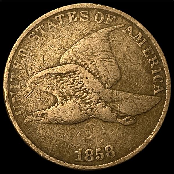 1858 Flying Eagle Cent LIGHTLY CIRCULATED