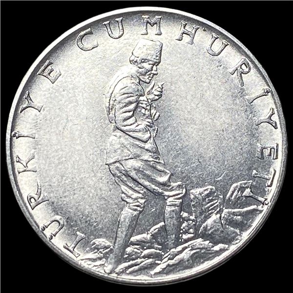 1960 Turkey 2 1/2 Lira