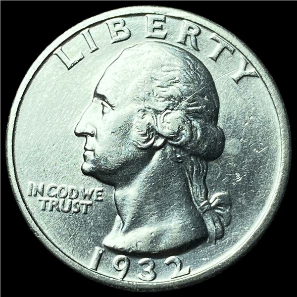 1932-S Silver Washington Quarter UNCIRCULATED