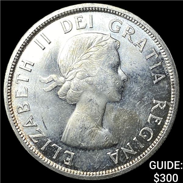 1955 Canada SIlver Dollar