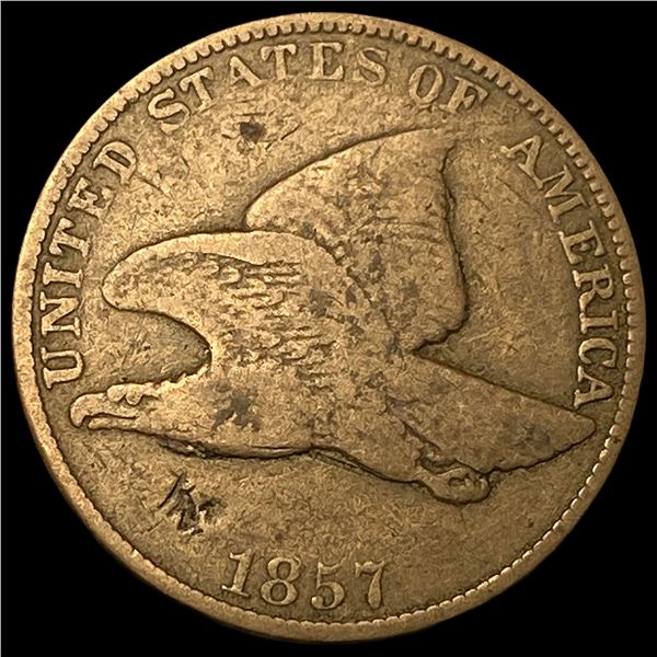 1857 Flying Eagle Cent LIGHTLY CIRCULATED