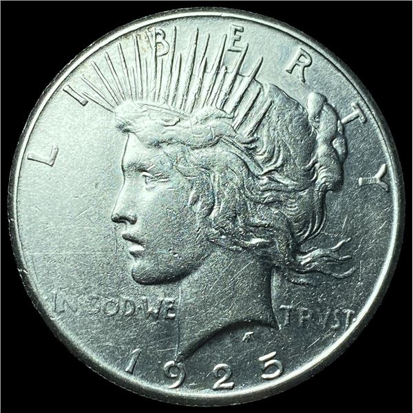 1923-S Silver Peace Dollar CLOSELY UNCIRCULATED