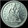 Image 1 : 1858 Seated Liberty Dime UNCIRCULATED