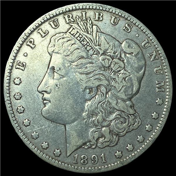 1891-O Silver Morgan Dollar LIGHTLY CIRCULATED