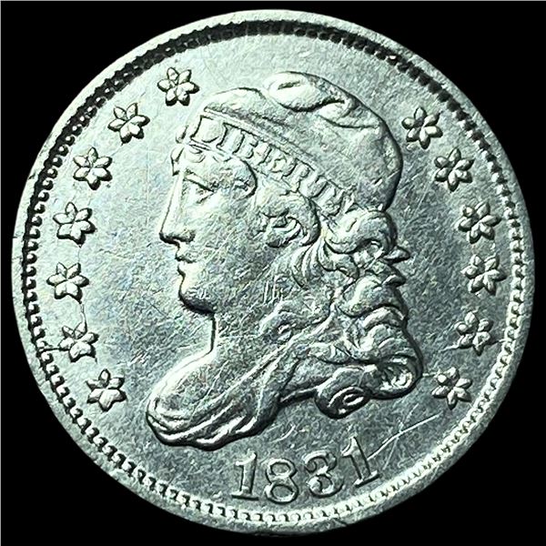1831 Capped Bust Silver Half Dime UNCIRCULATED