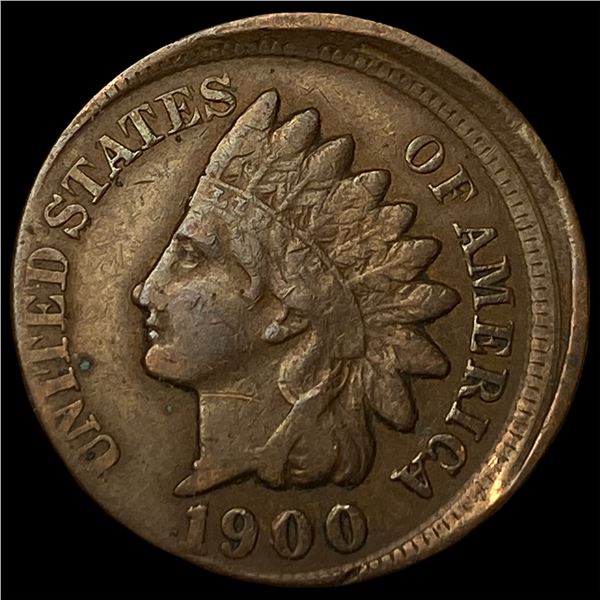 1900 Indian Head Cent NEARLY UNCIRCULATED