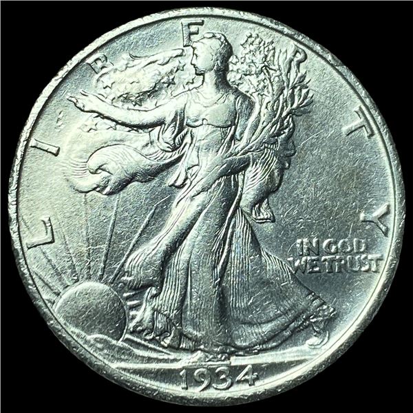 1934-S Silver Walking Liberty Half Dollar UNCIRCULATED
