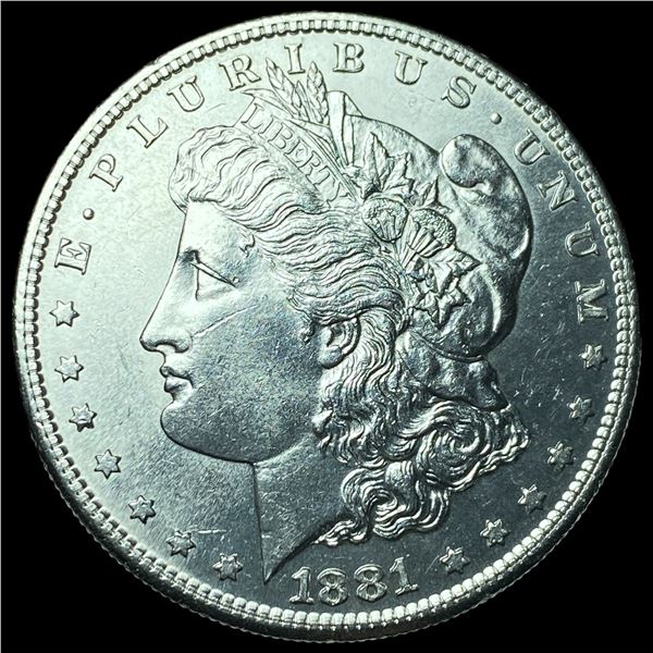 1881-S Silver Morgan Dollar GEM BU
