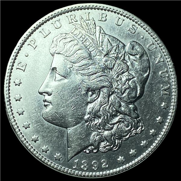 1892 Morgan Silver Dollar CLOSELY UNCIRCULATED