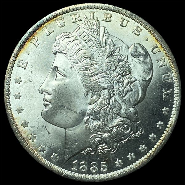 1885-O Silver Morgan Dollar GEM BU