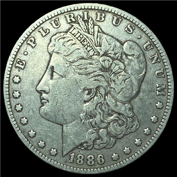 1886-O Silver Morgan Dollar NEARLY UNCIRCULATED