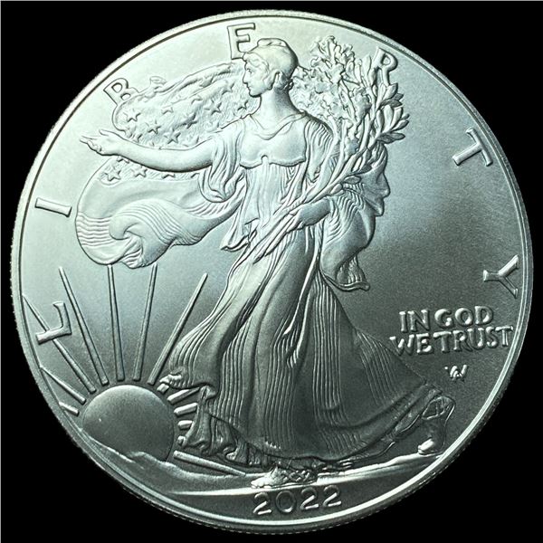 2022-W Silver American Eagle $1 GEM BU