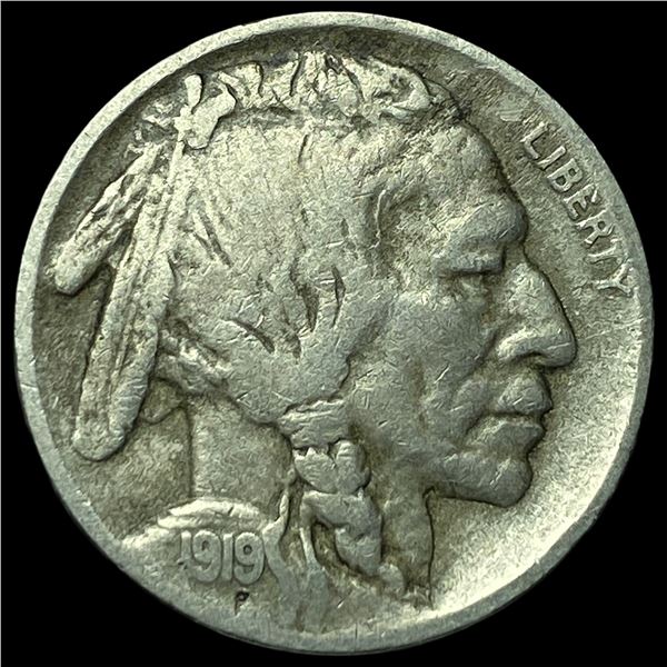 1919-S Buffalo Nickel NEARLY UNCIRCULATED