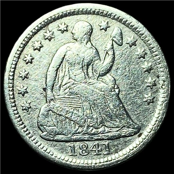 1841-O Silver Half Dime CLOSELY UNCIRCULATED