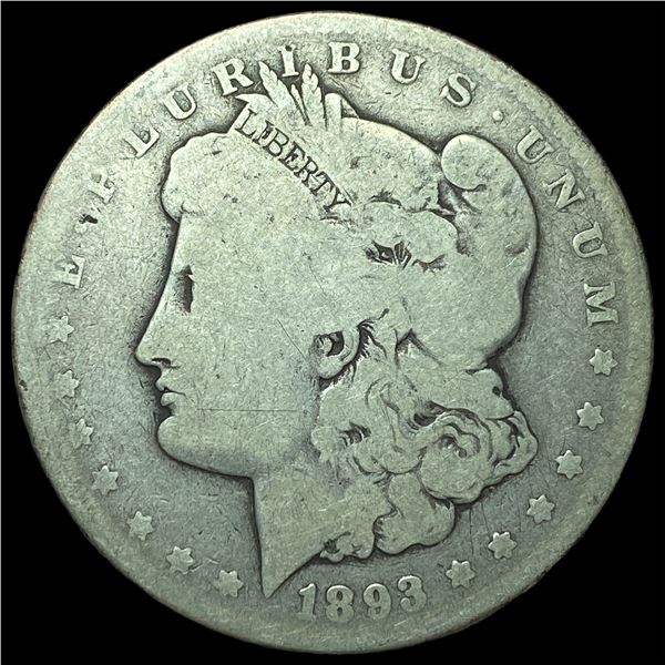1893-CC Silver Morgan Dollar NICELY CIRCULATED