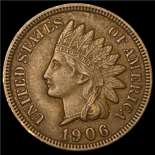 1906 Indian Head Cent CLOSELY UNCIRCULATED