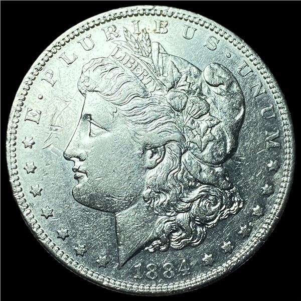 1884-S Silver Morgan Dollar CLOSELY UNCIRCULATED