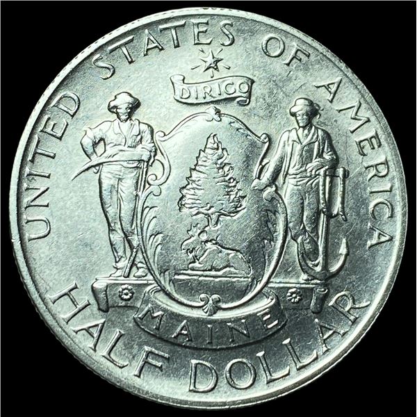 1920 Silver Half Dollar Maine Centennial UNCIRCULATED