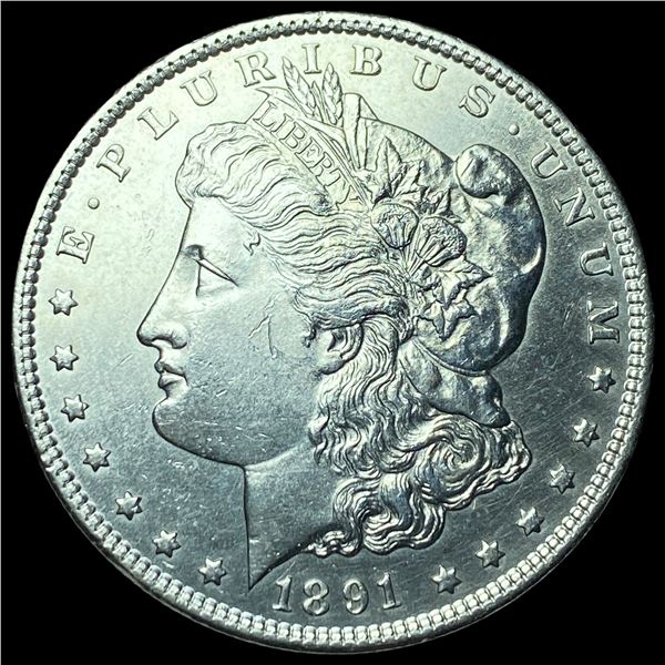 1891-CC Silver Morgan Dollar UNCIRCULATED