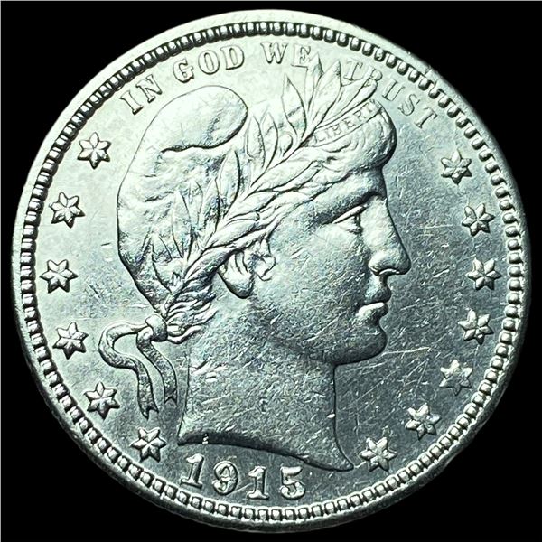 1915 Barber Silver Quarter UNCIRCULATED