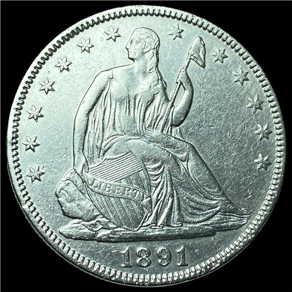 1891 Silver Half Dollar UNCIRCULATED