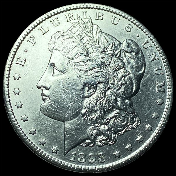 1898-S Silver Morgan Dollar CHOICE AU