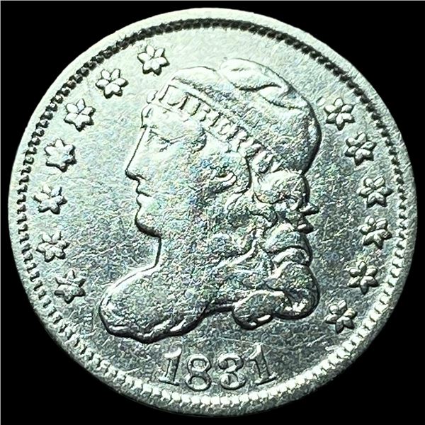 1831 Capped Bust Silver 5 Cents CLOSELY UNCIRCULATED