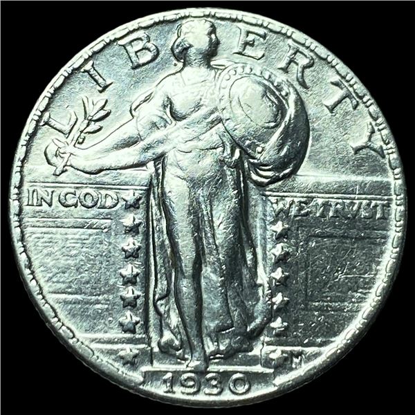 1930-S Silver Standing Liberty Quarter UNCIRCULATED