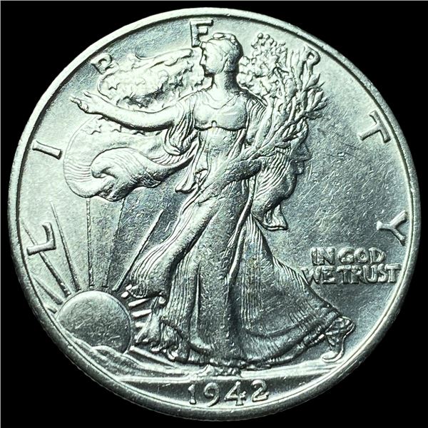 1942-S Silver Half Dollar UNCIRCULATED