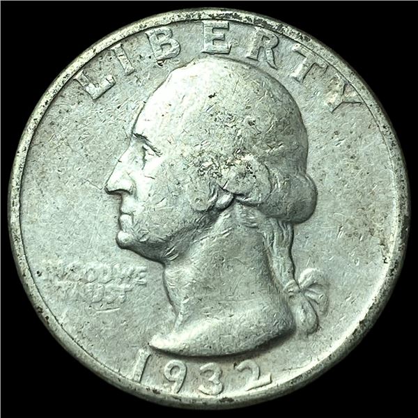 1932-D Silver Washington Quarter LIGHTLY CIRCULATED