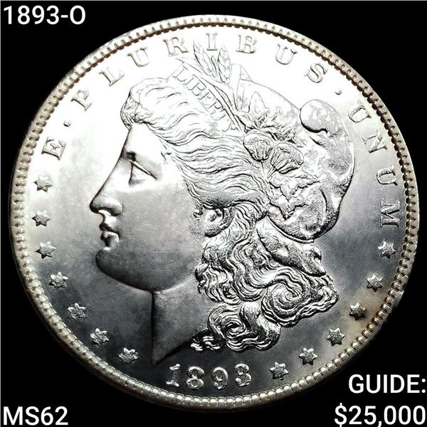 1893-O Morgan Silver Dollar UNCIRCULATED