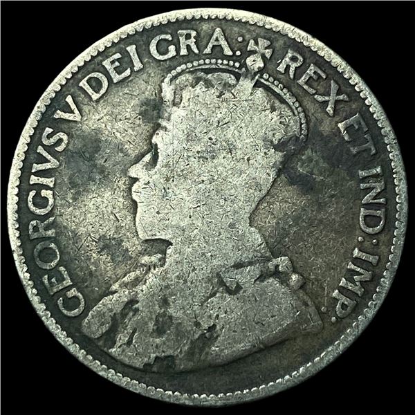 1912 Canada Silver 25 Cents LIGHTLY CIRCULATED